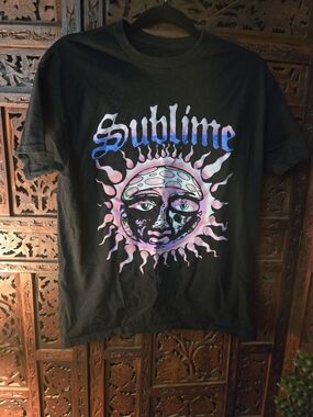 Sublime Black Graphic Short Sleeve Tee